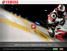 Tablet Screenshot of motocicleteyamaha.ro